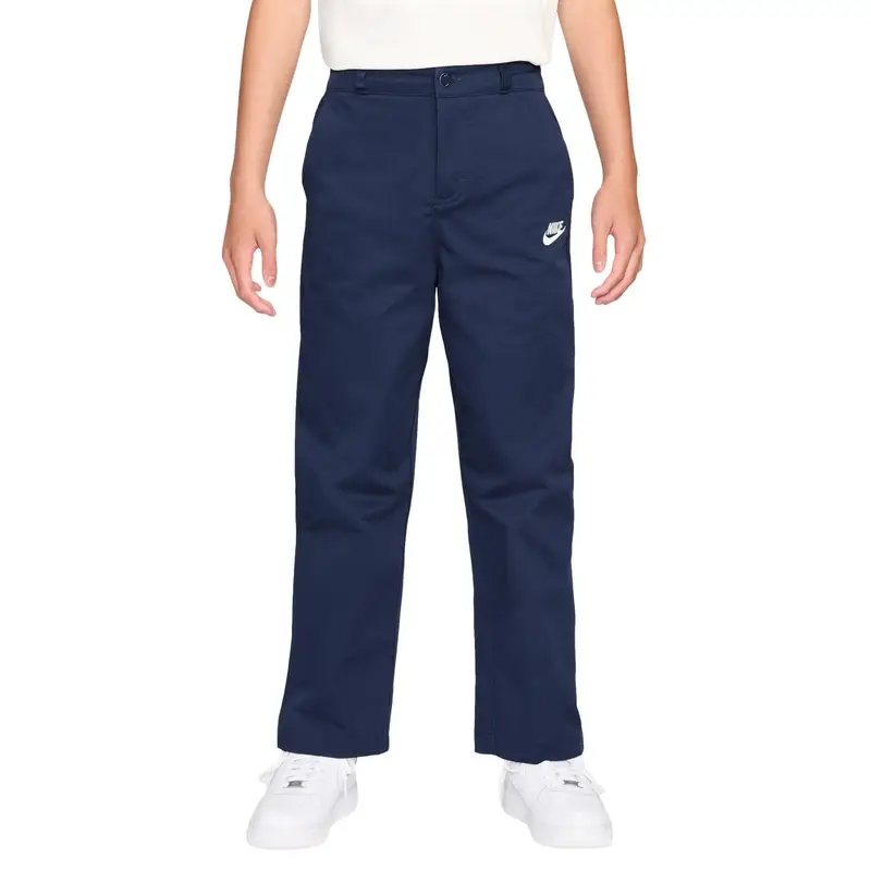Pantaloni tessuti per bambini Nike Club Bleu