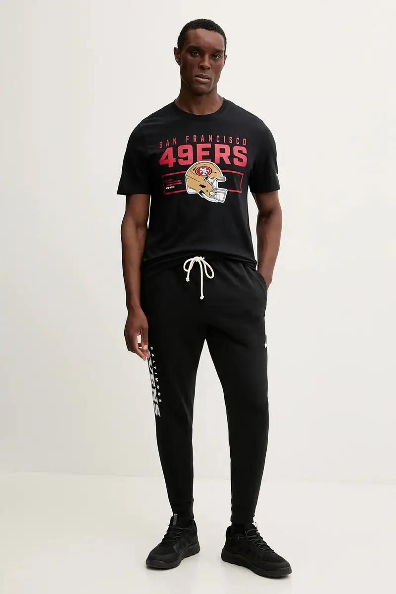 pantaloni tuta Dri-Fit SI Taper Pant uomo colore nero con applicazione 03B0-00A-8G-JK2 miniatura 2