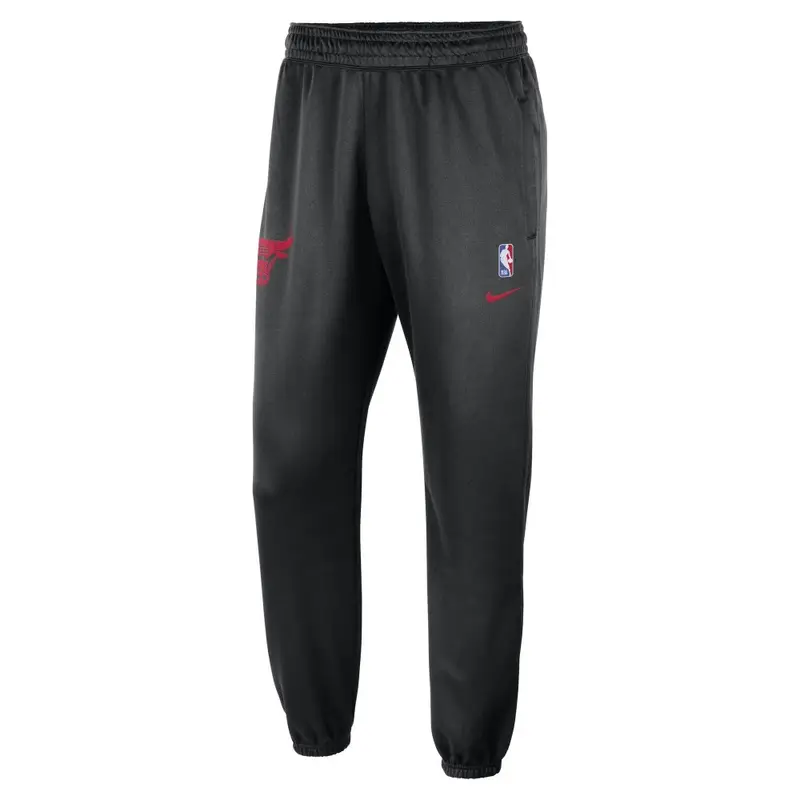 Pantaloni Tuta Nba Bulls Sptlight Poly Nero Rosso Uomo XL