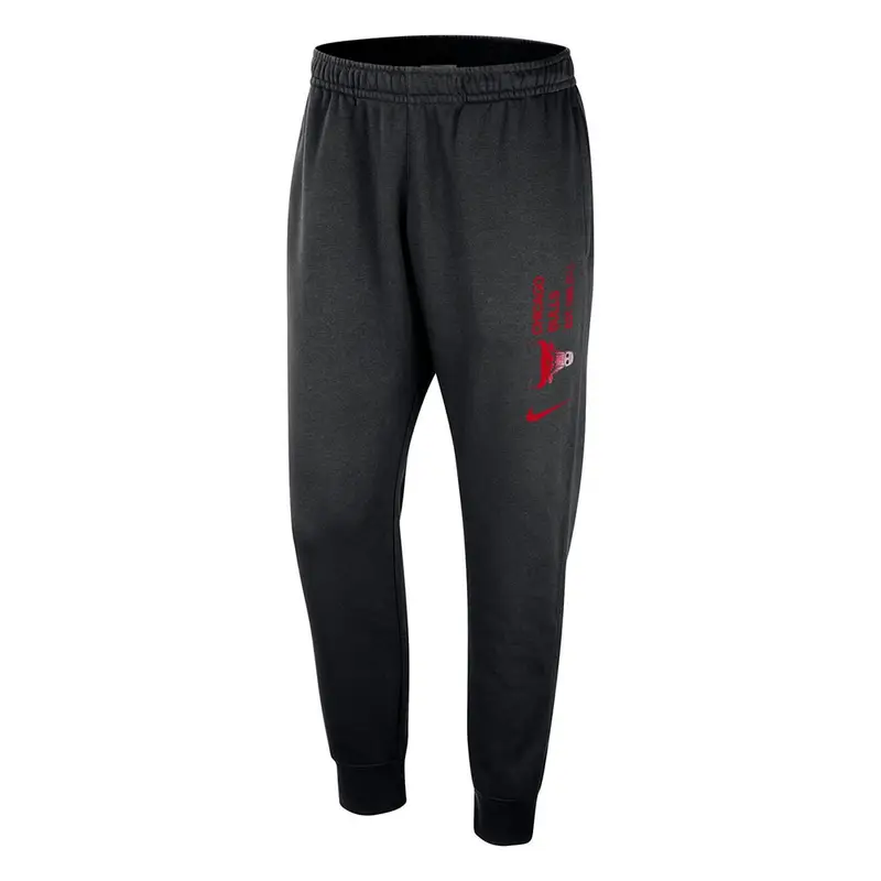 Pantaloni Tuta Nba Chicago Club Nero Uomo XL