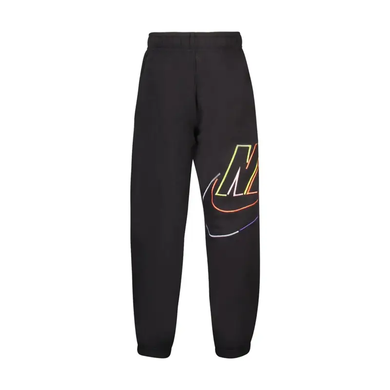 Nike Pantaloni Unisex Neri con Ricamo miniatura 2
