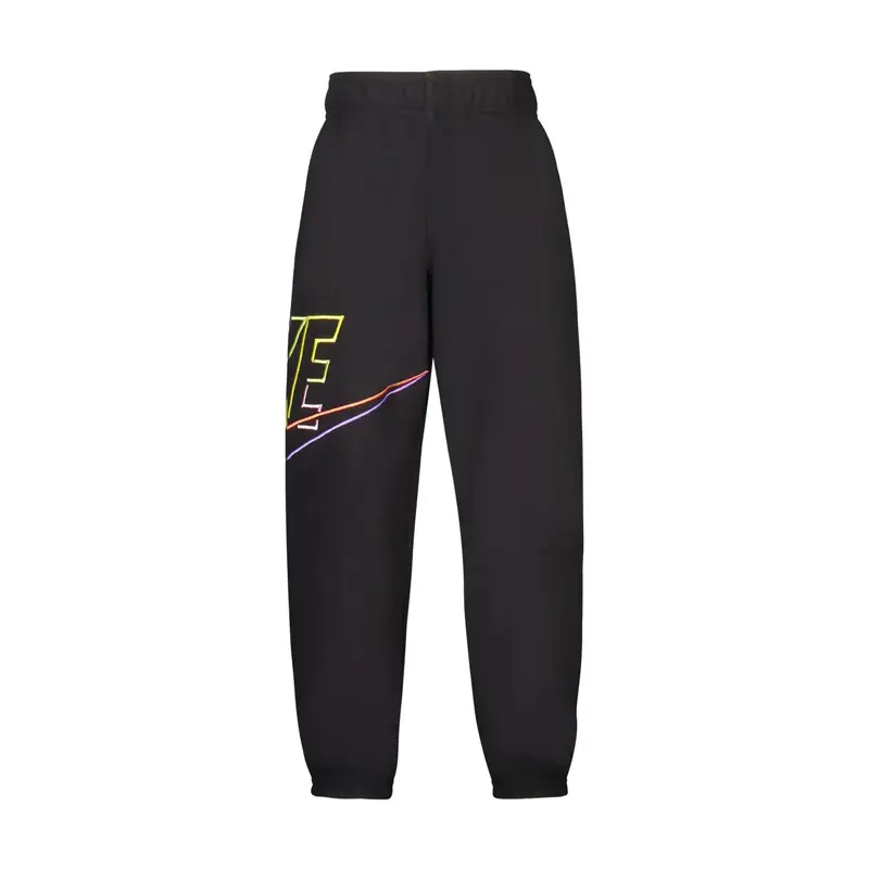 Nike Pantaloni Unisex Neri con Ricamo