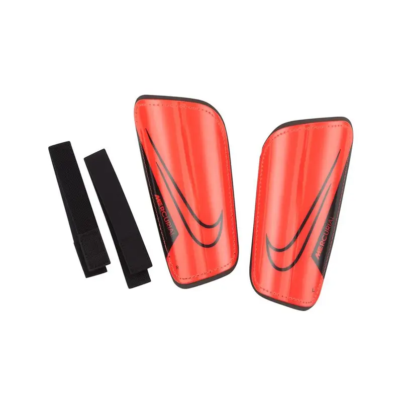 Parastinchi Calcio Senza Cav Mercurial Hardshell Rosso Nero Uomo L