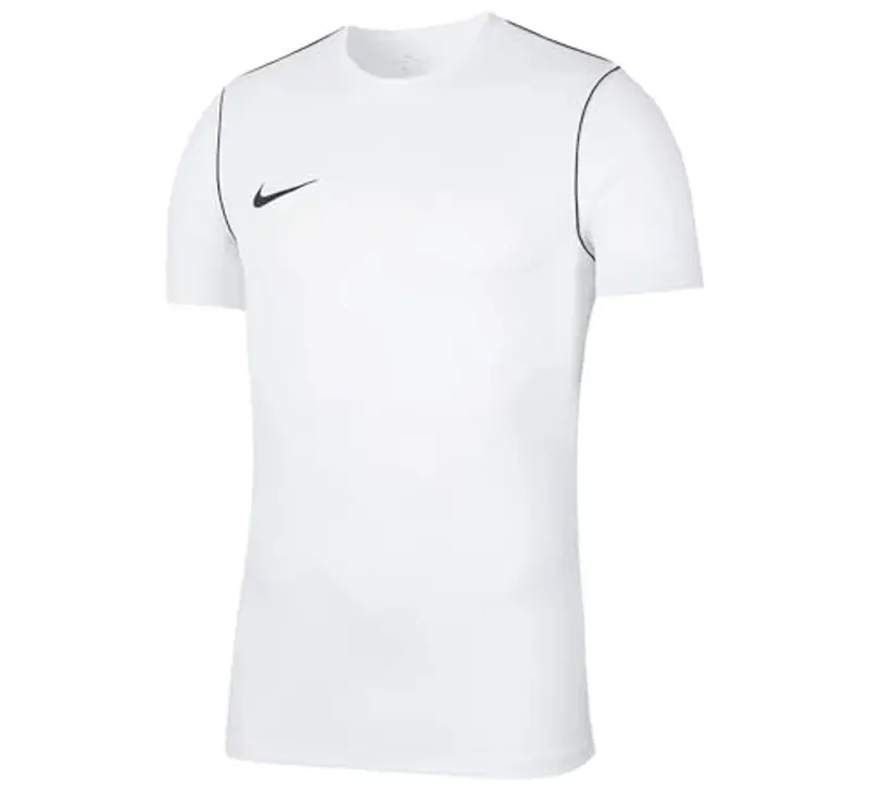Nike Park 20, Maglia Manica Corta Bambino, Bianco/Nero/Nero, 10