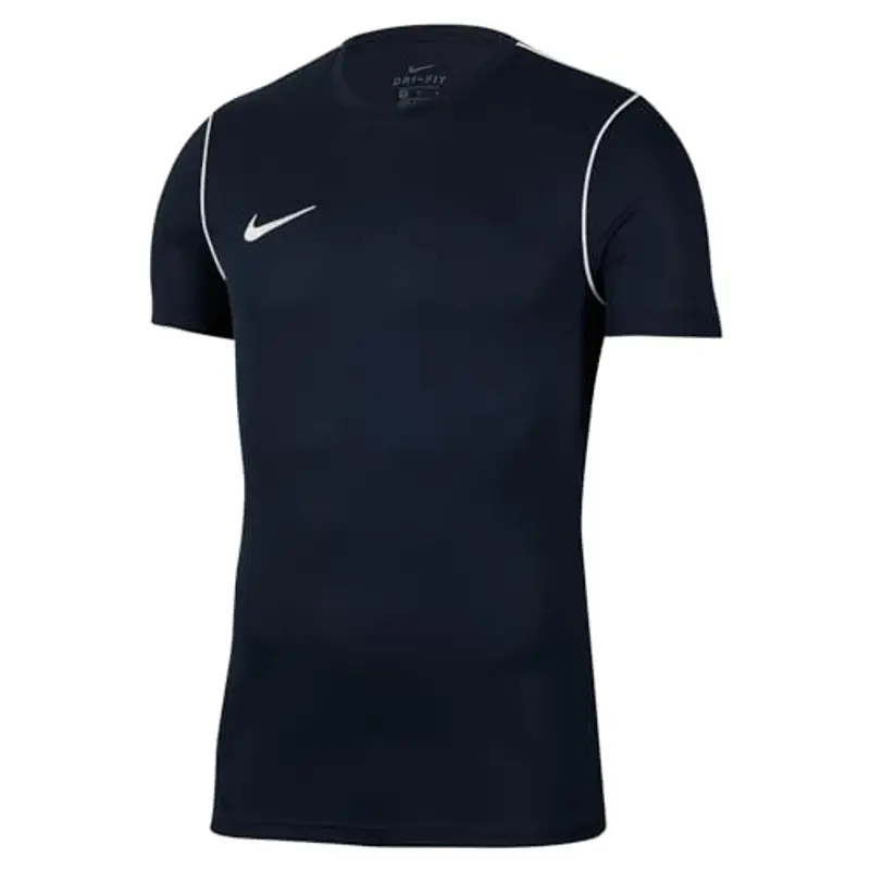 Nike Park 20, Maglia Manica Corta Bambino, Ossidiana/Bianco/Bianco, 10-11 Anni