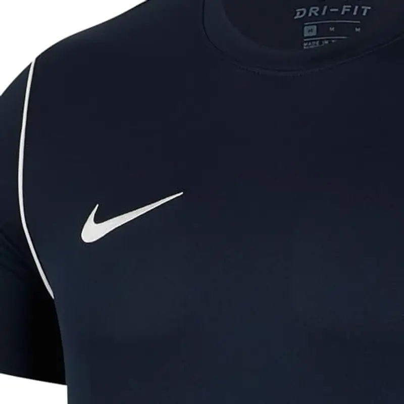 Nike Park 20, Maglia Manica Corta Bambino, Ossidiana/Bianco/Bianco, 10-11 Anni miniatura 3