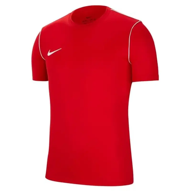 Nike Park 20, Maglia Manica Corta Bambino, Universita 'Rosso/Bianco/Bianco, 12
