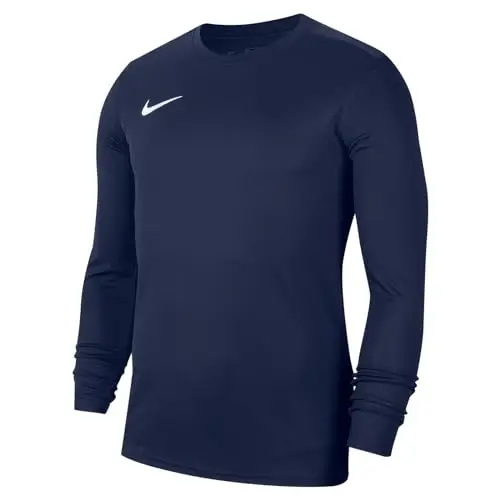 Nike Park VII Maglia Manica Lunga, Midnight Navy/White, XL Bambino