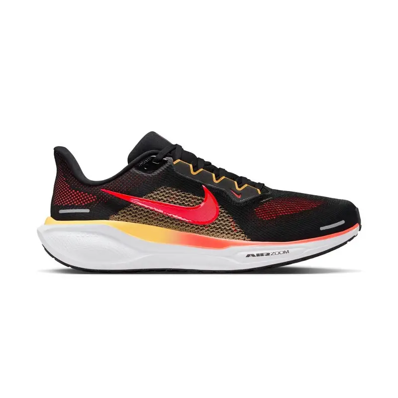 Pegasus 41 Nero Rosso Giallo - Scarpe Running Uomo EUR 42 / US 8,5
