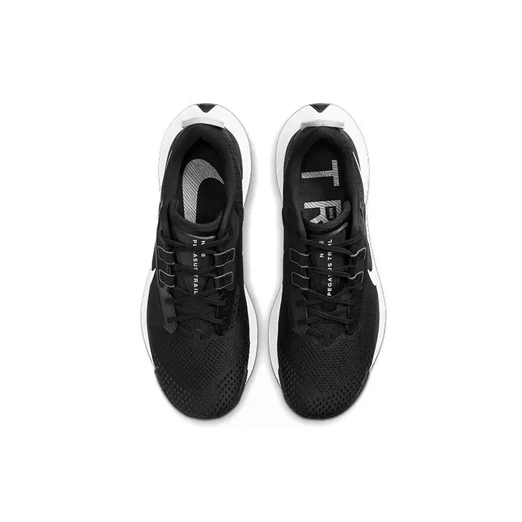 Nike Pegasus Trail 3 Nero e Platino Puro Uomo Sneakers Grigio Fumo miniatura 4