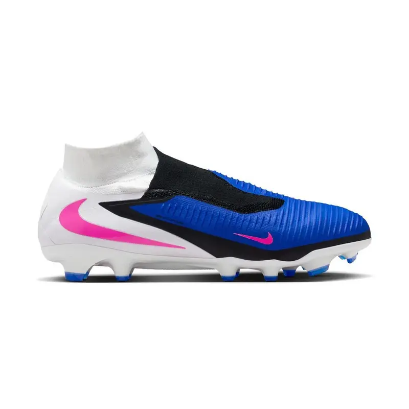 Phantom 6 High Pro Fg Blu Rosa Bianco - Scarpe Da Calcio Uomo EUR 43 / US 9 5