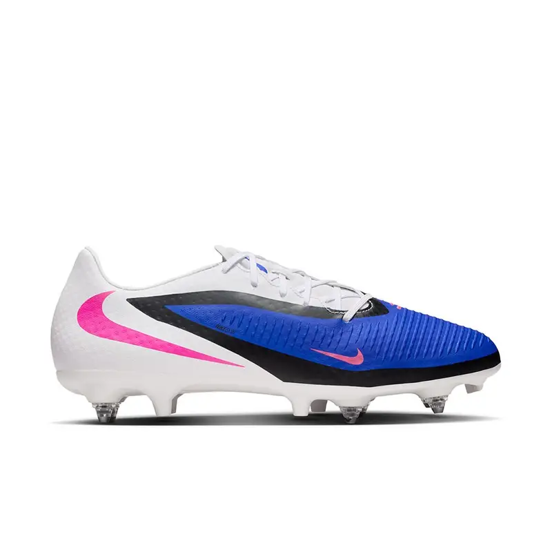 Phantom 6 Low Acad Sg-Pro Ac Blu Rosa Bianco - Scarpe Da Calcio Uomo EUR 45,5 / US 11,5