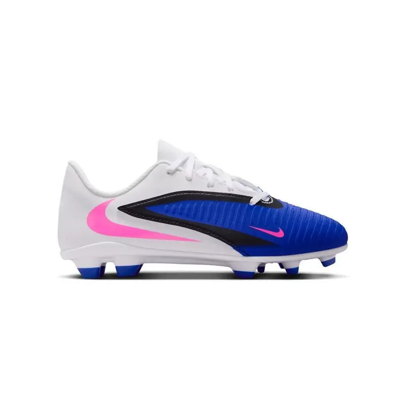 Phantom 6 Low Club Fg Mg Blu Rosa Bianco - Scarpe Da Calcio Bambino EUR 38 5 / US 6Y