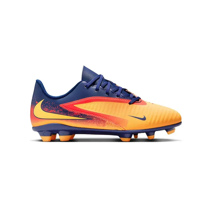 Phantom 6 Low Club Fg Mg Eh Arancio Giallo Blu - Scarpe Da Calcio Bambino EUR 38 / US 5 5Y