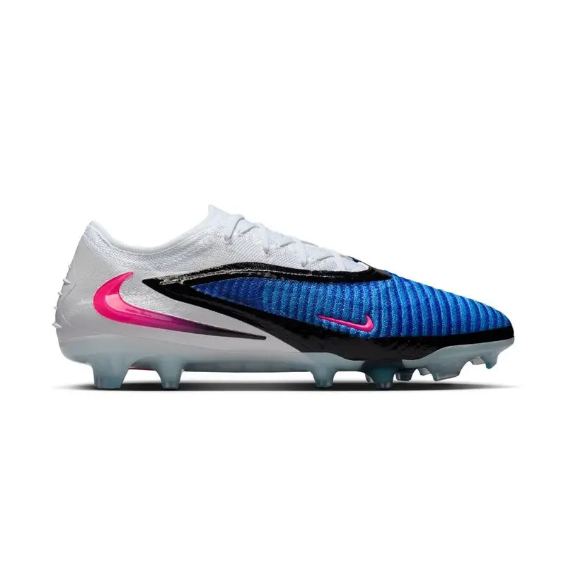 Phantom 6 Low Elite Fg Blu Rosa Bianco - Scarpe Da Calcio Uomo EUR 42,5 / US 9