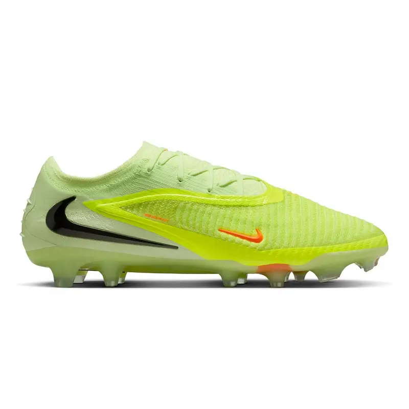 Phantom 6 Low Elite Fg Crimson Nero Lime - Scarpe Da Calcio Uomo EUR 45,5 / US 11,5