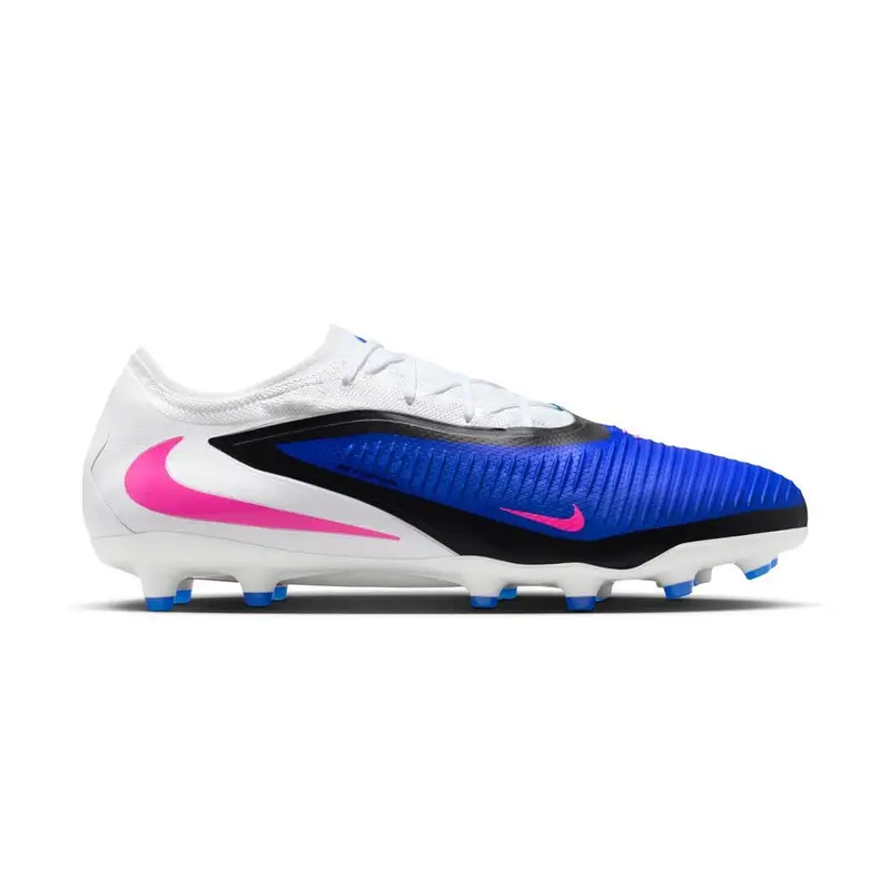 Phantom 6 Low Pro Ag-Pro Blu Rosa Bianco - Scarpe Da Calcio Uomo EUR 42 / US 8,5