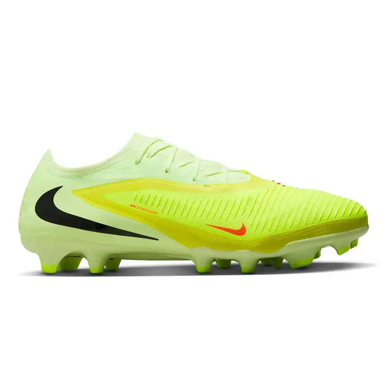 Phantom 6 Low Pro Fg Crimson Nero Lime - Scarpe Da Calcio Uomo EUR 45,5 / US 11,5