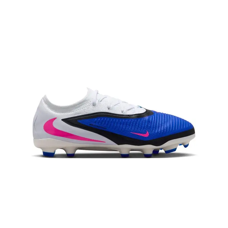 Phantom 6 Low Pro Fg Mg Blu Rosa Bianco - Scarpe Da Calcio Bambino EUR 36 5 / US 4 5Y
