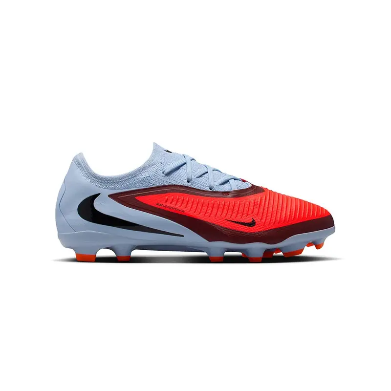 Phantom 6 Low Pro Fg Mg Blu Rosso Nero - Scarpe Da Calcio Bambino EUR 38 5 / US 6Y