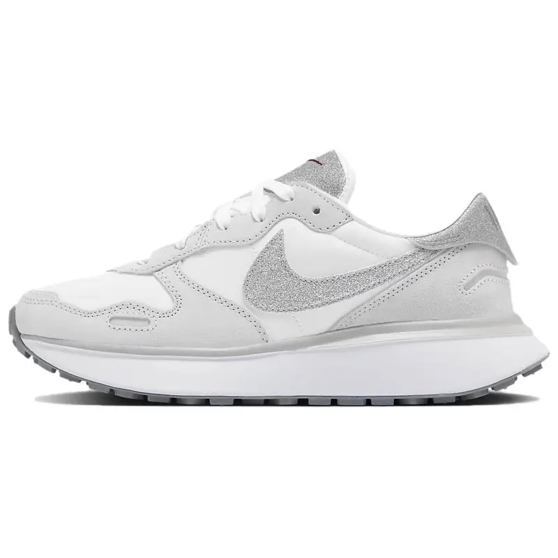 Phoenix Waffle Glitter Sneakers da Donna Grigio Bianco Grigio Freddo HQ3463-191 35 5