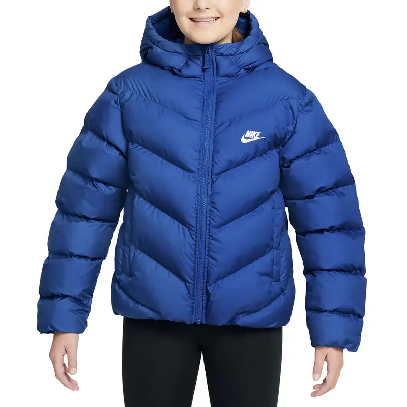 PIUMINO CON CAPPUCCIO ALL DAY PLAY BAMBINO Azzurro