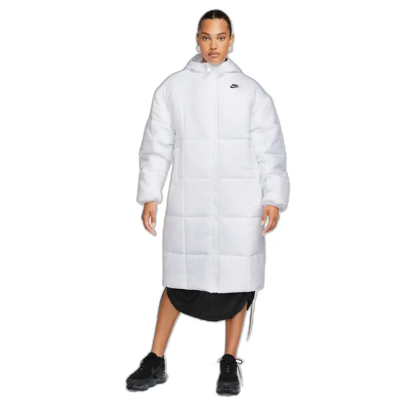 Piumino da donna Nike TF THRMR CLSC Blanc