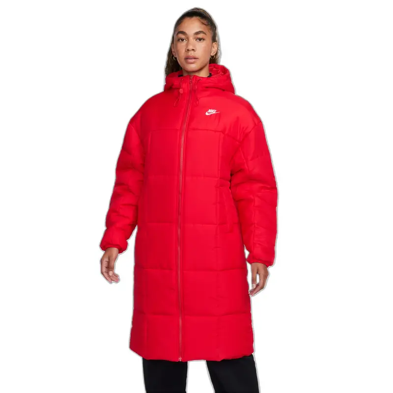 Piumino da donna Nike TF THRMR CLSC Rouge