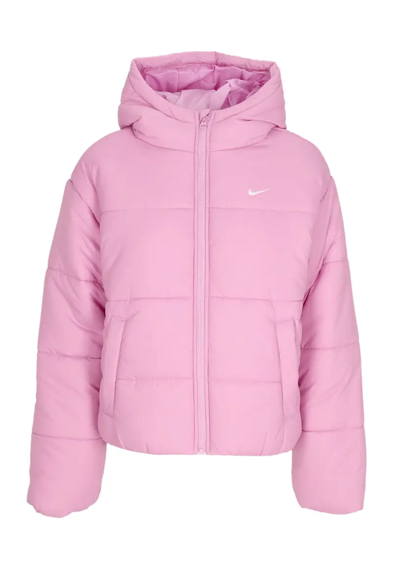 Piumino Donna W Sportswear Therma-fit Classic Puffer Beyond Pink/white