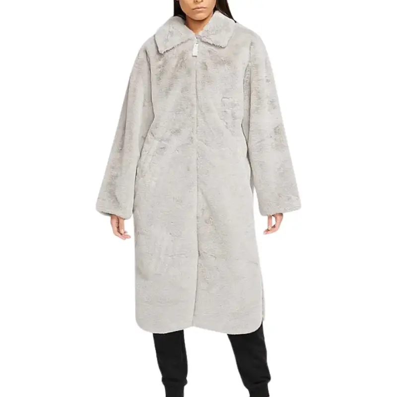 Piumino Lungo Faux Fur DQ6838-012 - XS