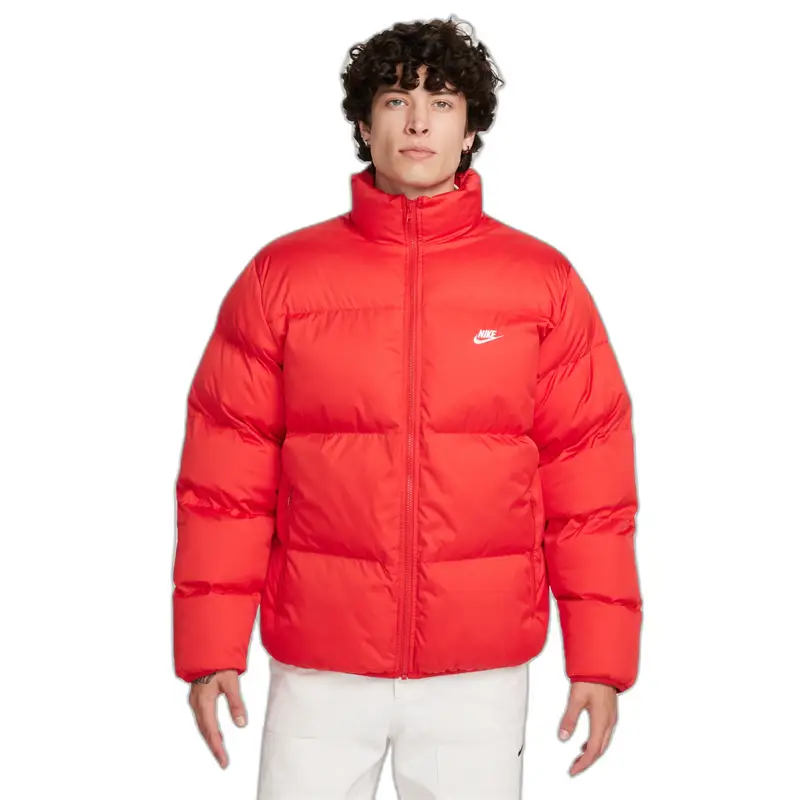 Piumino Nike Club Rouge