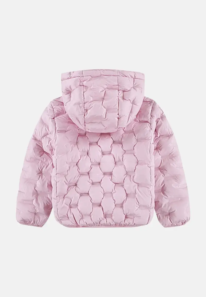 Piumino SEAMLESS QUILT rosa da bambina miniatura 2