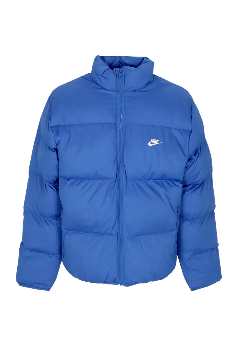 Piumino Uomo Club Puffer Jacket Game Royal/white