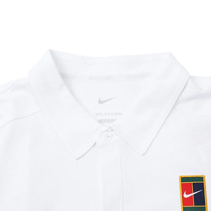 Nike Polo Uomo Bianco 4284927 miniatura 2