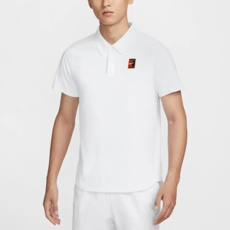 Nike Polo Uomo Bianco 4284927 miniatura 5