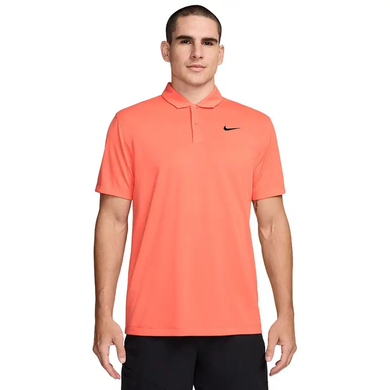 Polo Tennis Dri-Fit Court Arancione Uomo XL