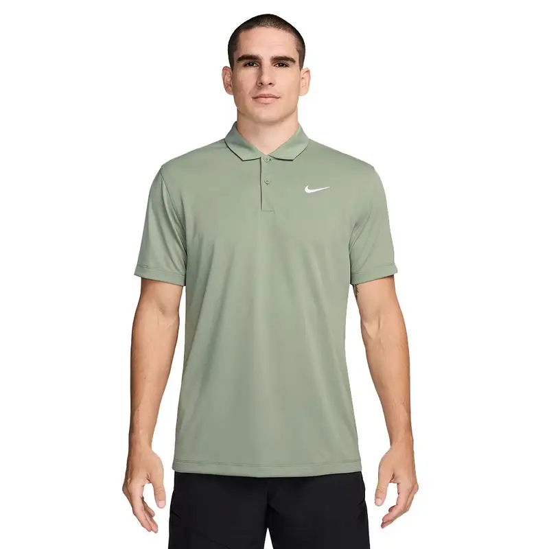 Polo Tennis Dri-Fit Court Jade Horizon Verde Uomo XL