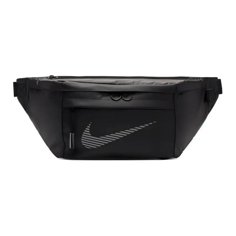 Polyester Shoulder Bag, Crossbody Bag, Fanny Pack Unisex Black Casual DB4697-010 nero