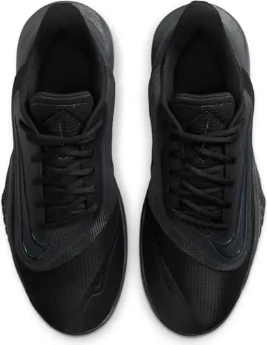 Nike Precision VII, Scarpe da Basket Uomo, Black/Anthracite, 45.5 EU miniatura 3
