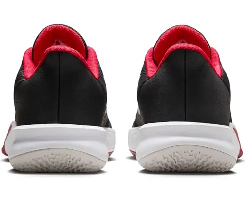 Nike Precision VII, Scarpe da Basket Uomo, Black/White/University Red, 45.5 EU miniatura 2