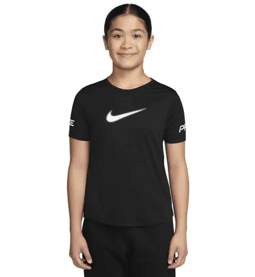 Nike T-shirt Ragazza Nero 4294967