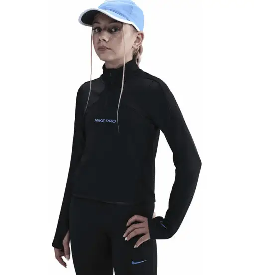 Pro Therma Jr - maglia maniche lunghe - ragazza Black