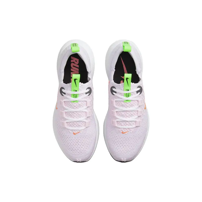 React Escape Run Flyknit Uva Chiaro Cremisi Brillante Sneakers da Donna Viola Rosa-Schiuma DC4269-500 38 5 miniatura 2
