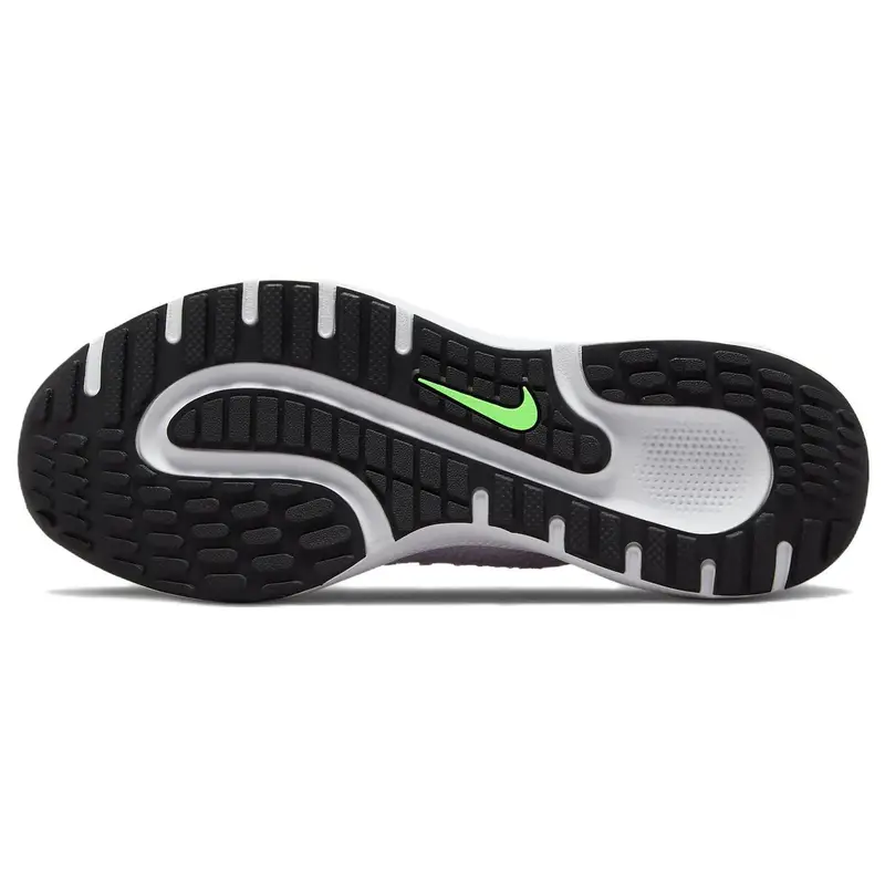 React Escape Run Flyknit Uva Chiaro Cremisi Brillante Sneakers da Donna Viola Rosa-Schiuma DC4269-500 38 5 miniatura 3