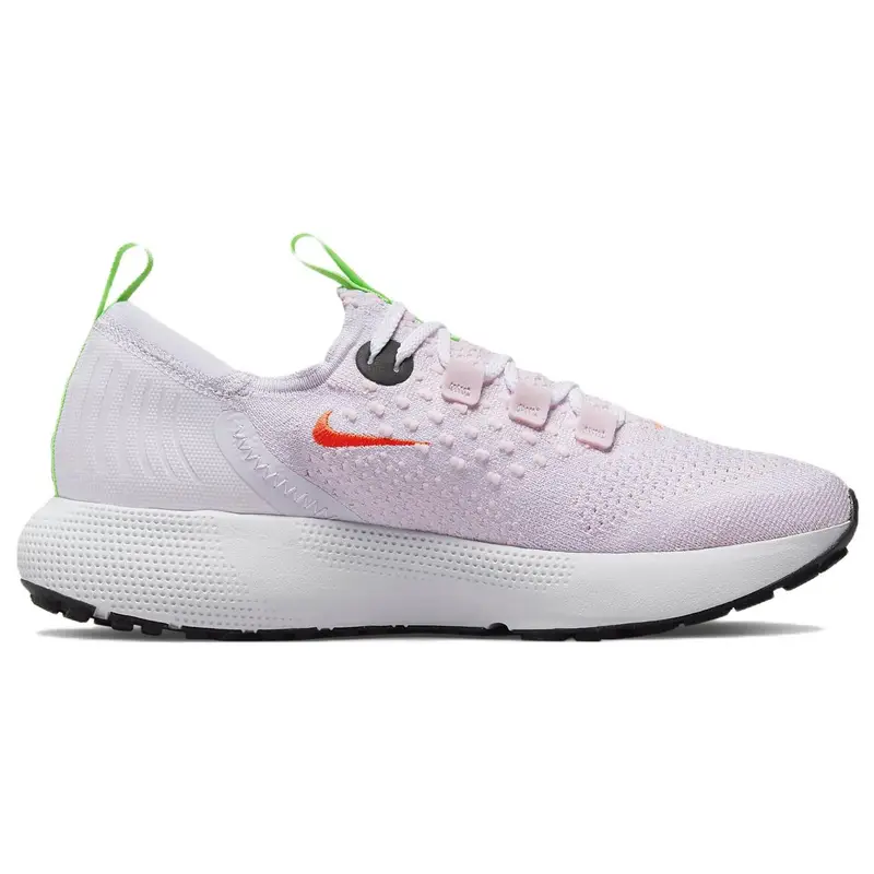 React Escape Run Flyknit Uva Chiaro Cremisi Brillante Sneakers da Donna Viola Rosa-Schiuma DC4269-500 38 5 miniatura 4