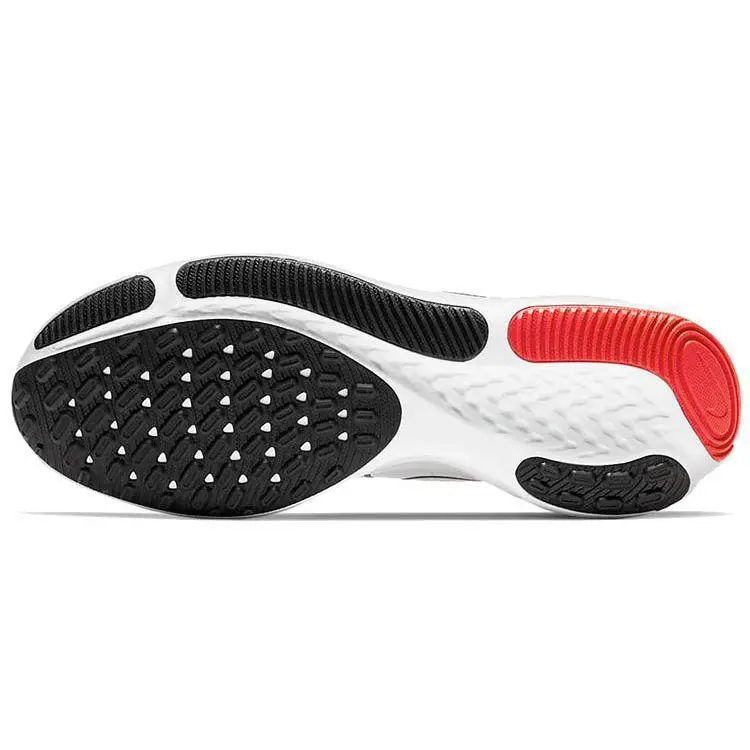 React Miler 2 Sport Minimalista Mesh TPU Assorbimento degli Urti Antiscivolo Resistente all Usura Scarpe da Corsa Basse Uomo sneaker Bianco Rosso Nero CW7121-100 40 5 miniatura 3