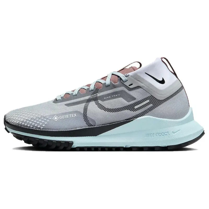 React Pegasus Trail 4 GORE-TEX Grigio Fumo Chiaro Blu Ghiaccio Sneakers Donna Grigio Grigio Fumo Chiaro Grigio Calcio DJ7929-005 36 5