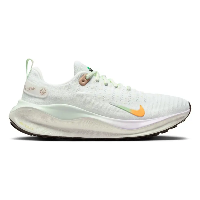 Reactx Infinity Run 4 Bianco Verde Arancio - Scarpe Running Donna EUR 38,5 / US 7,5
