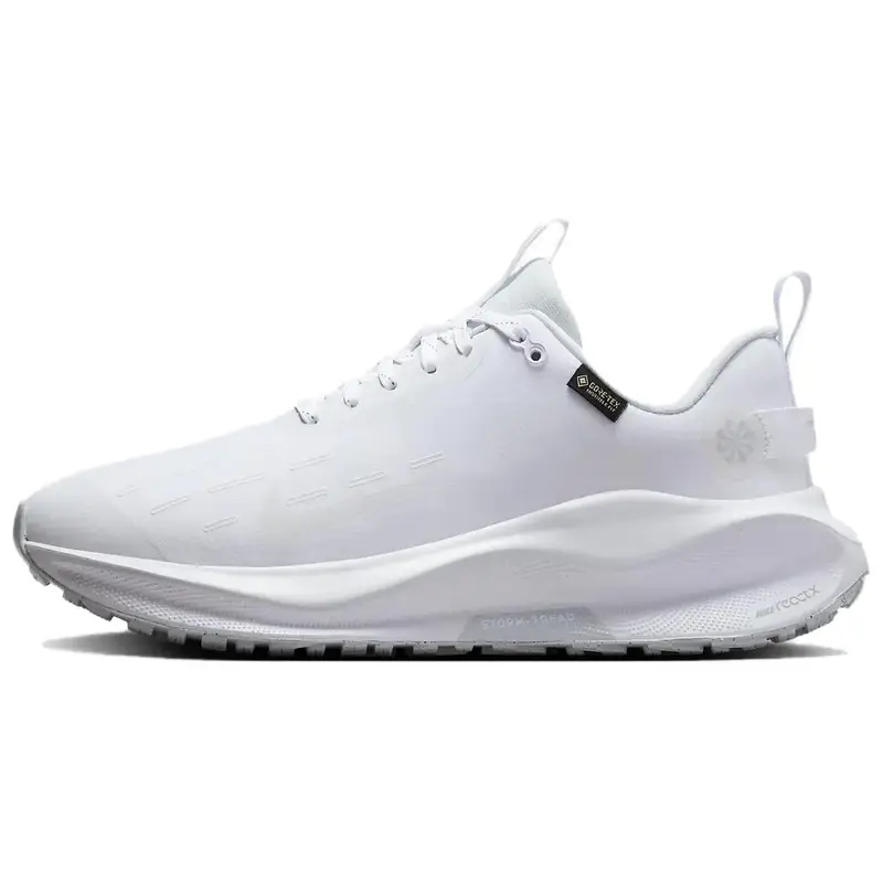 ReactX Infinity Run 4 GORE-TEX Bianco Platino Puro Scarpe da Ginnastica da Donna HQ0264-101 38 5
