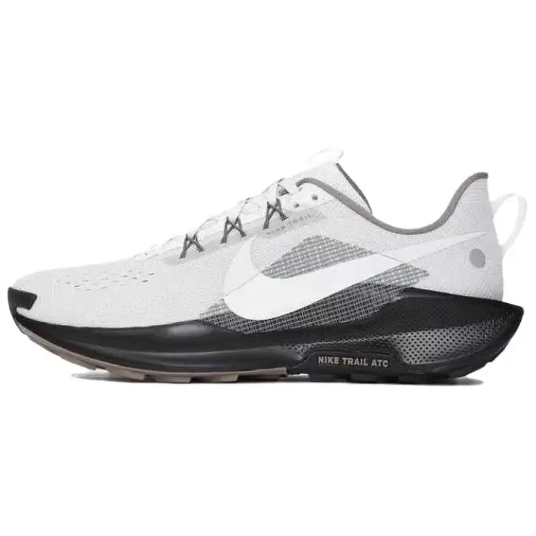 Reactx Pegasus Trail 5 Comode Ammortizzazione in Tessuto Morbido Traspiranti Rimbalzo Tomaia Bassa Scarpe da Corsa Casual Uomo Sneakers Bianco IB7667-001 42 5